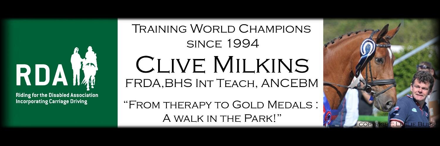 Clive Milkins banner