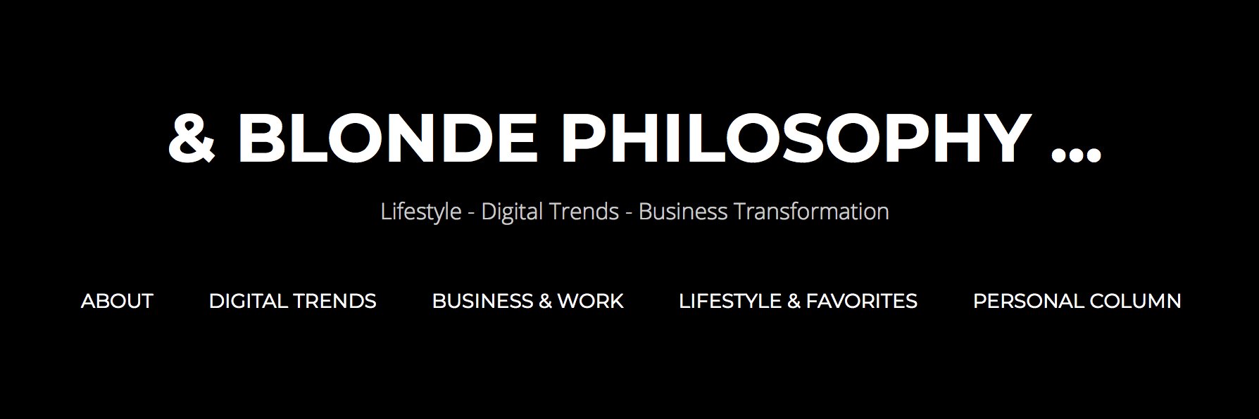 andblondephilo's profile banner image