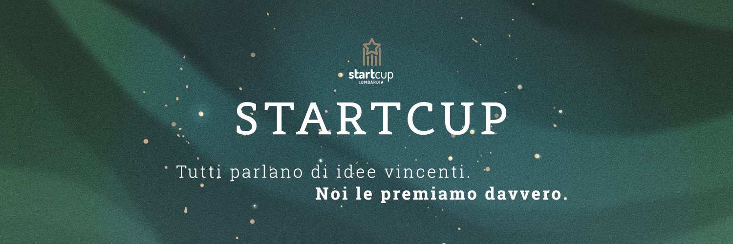 Startcup Lombardia banner