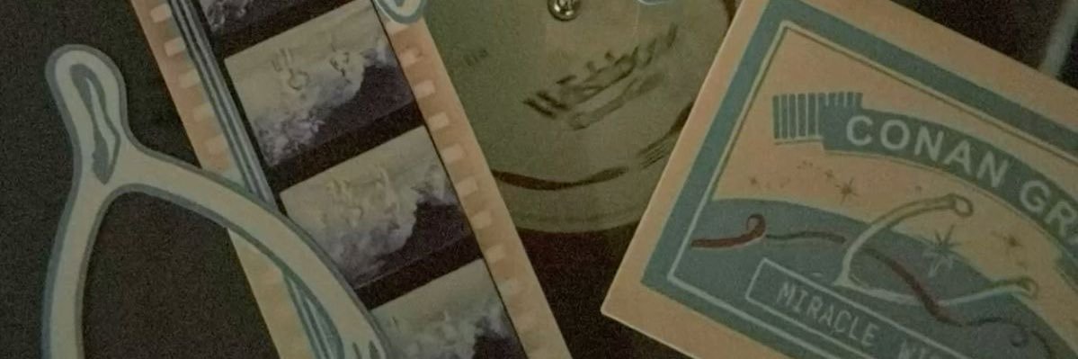 𝒎𝒆𝒍 ☾⋆.˚ I SAW CONAN banner