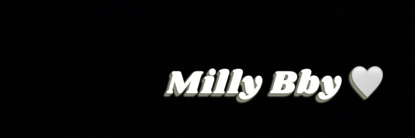 Milly_1229's profile banner image