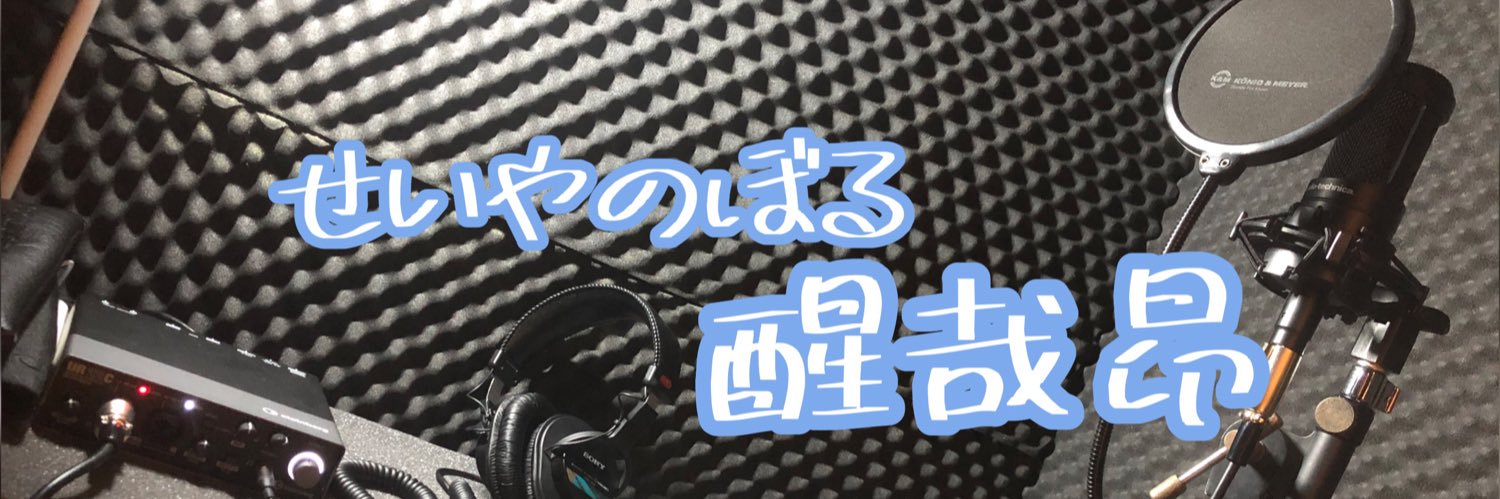 醒哉昂（せいやのぼる）/るーさん banner