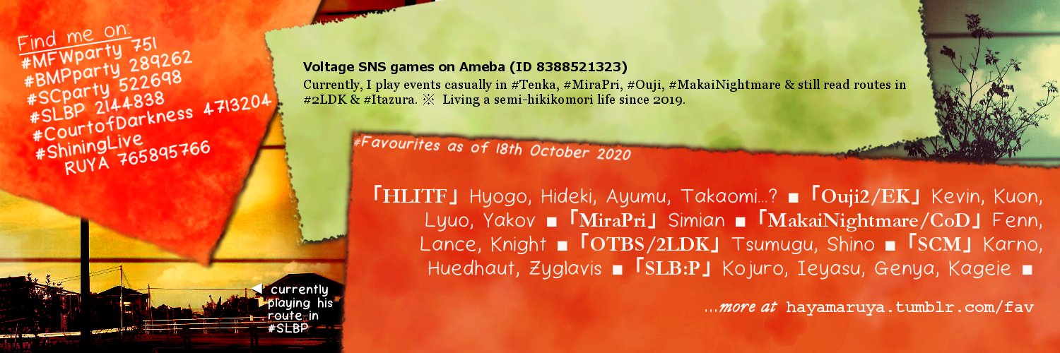 HayamaRuya's profile banner image