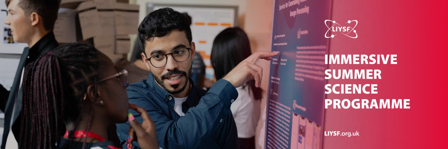 London International Youth Science Forum banner