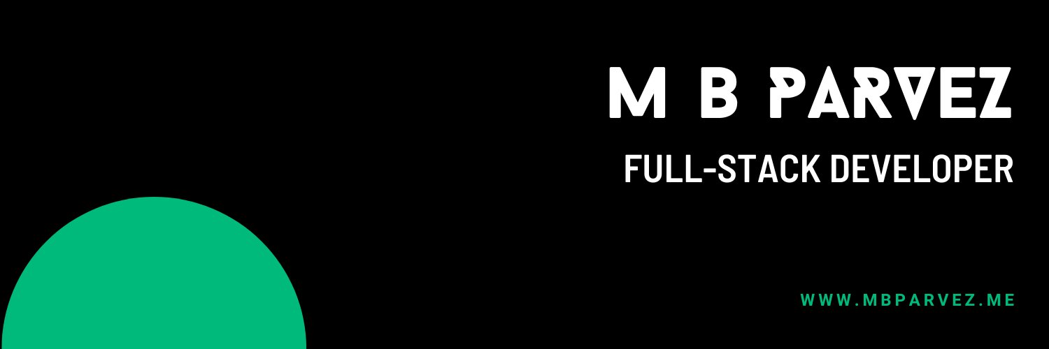mbparvezme's profile banner image