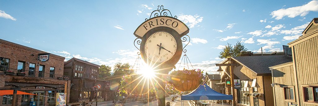 Town of Frisco Government banner