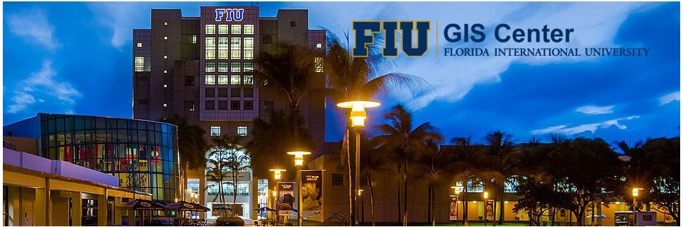 FIU GIS Center banner