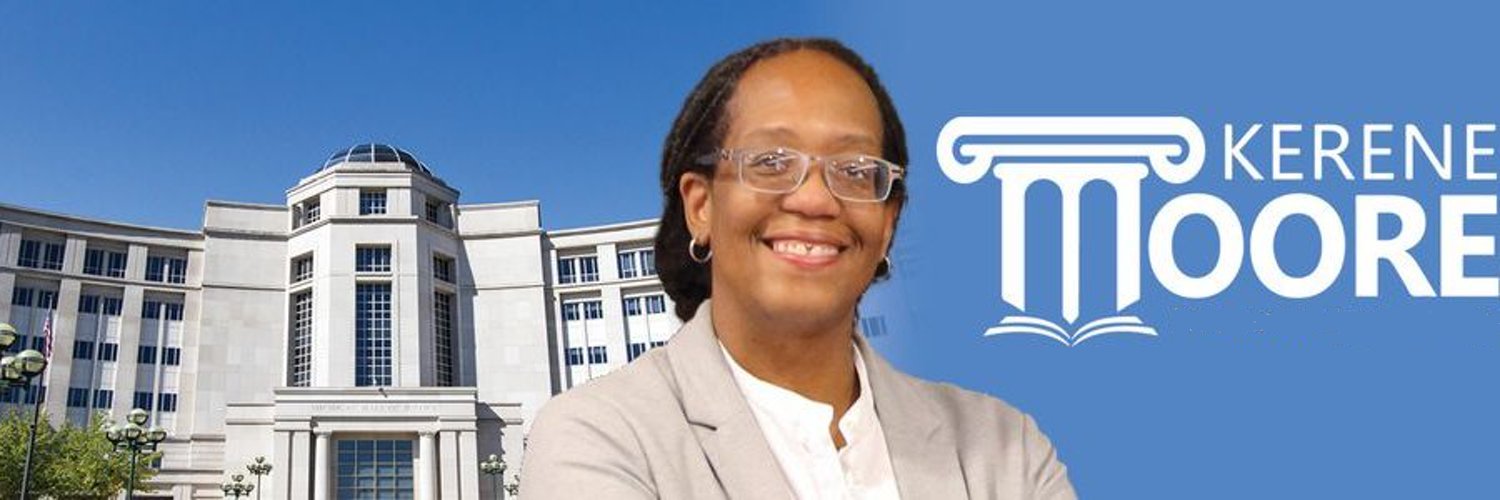 Kerene Moore for 15th District Court Judge banner