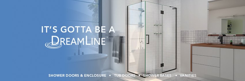 DreamLine Shower Doors banner