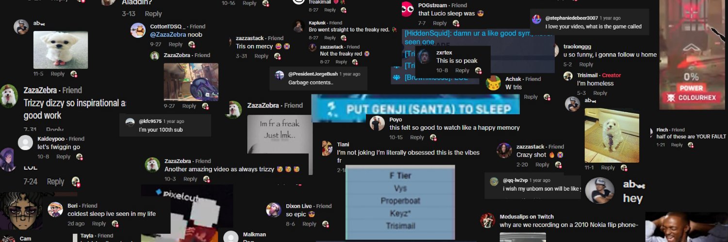 trisimail's profile banner image