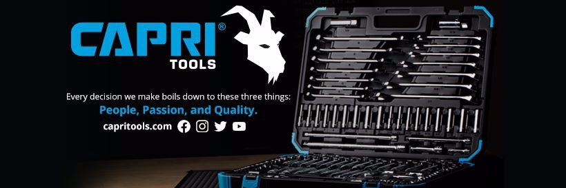 Capri Tools banner