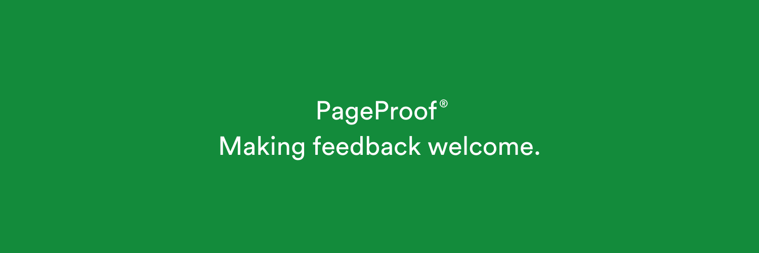 PageProof® banner