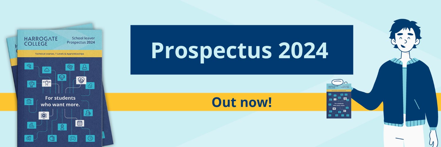 Harrogate College banner