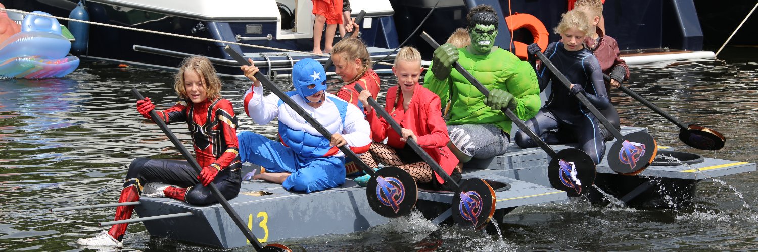 Richard's Rap en Ruig Race banner