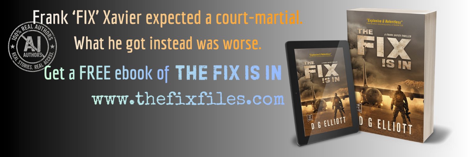 David Elliott (Author DG Elliott) banner