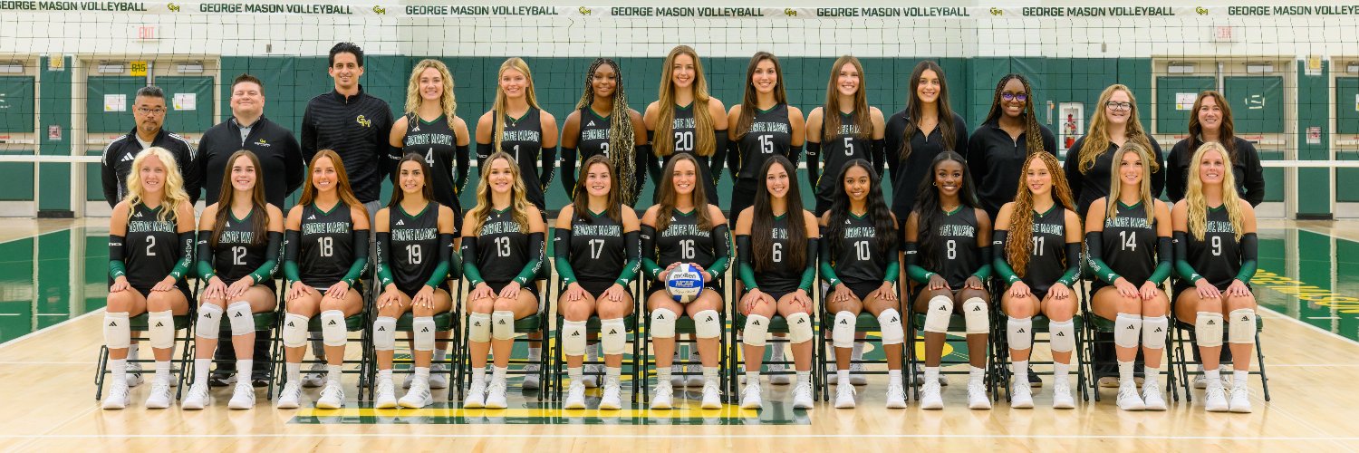 George Mason Women's Volleyball banner