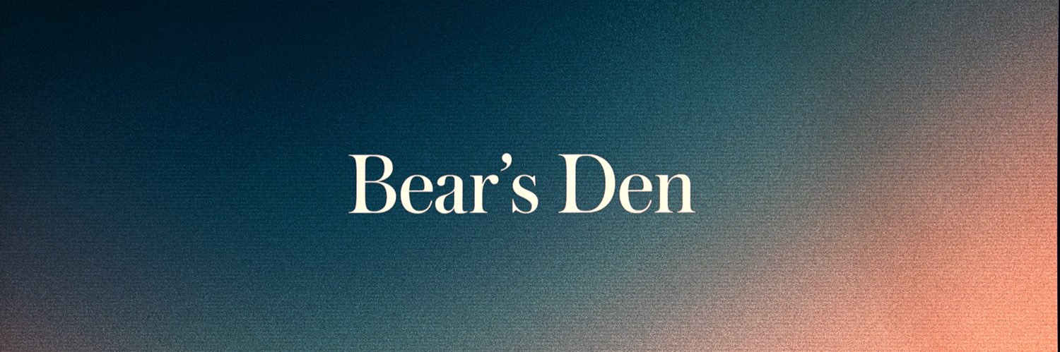 Bear's Den banner
