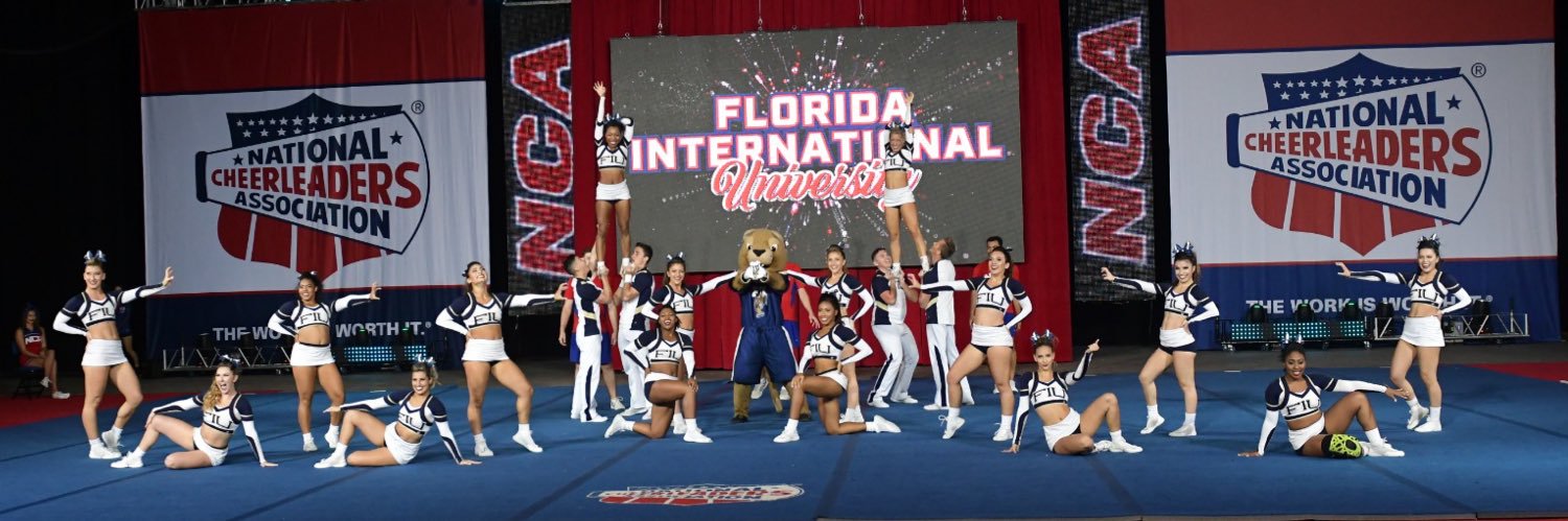 FIU Cheerleaders banner