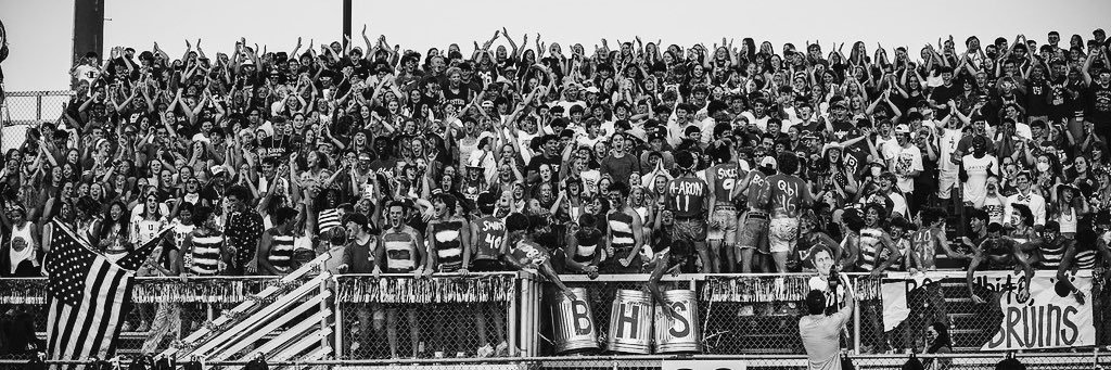 BHS Student Section banner