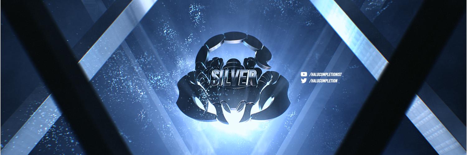 Silver banner