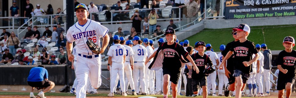OC Riptide Baseball's banner