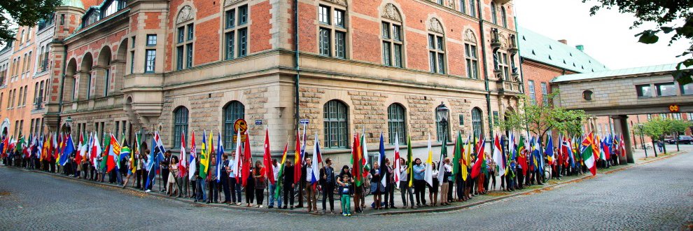 The Institute banner