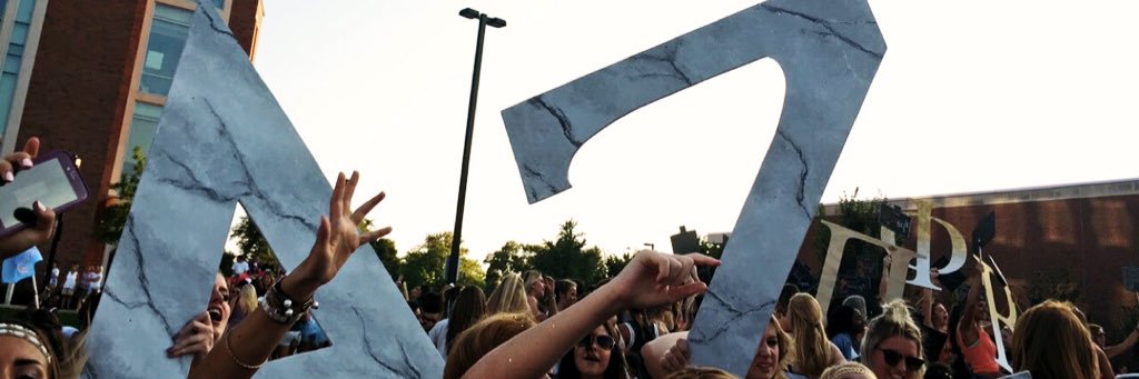 Delta Zeta Purdue banner