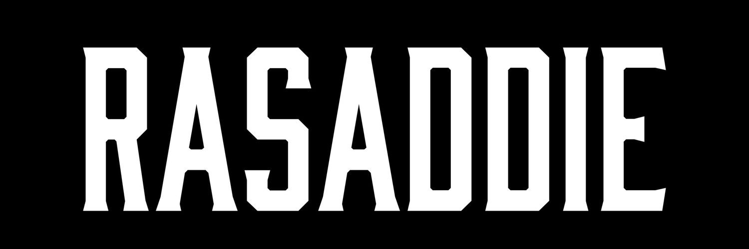 rasaddie's profile banner image