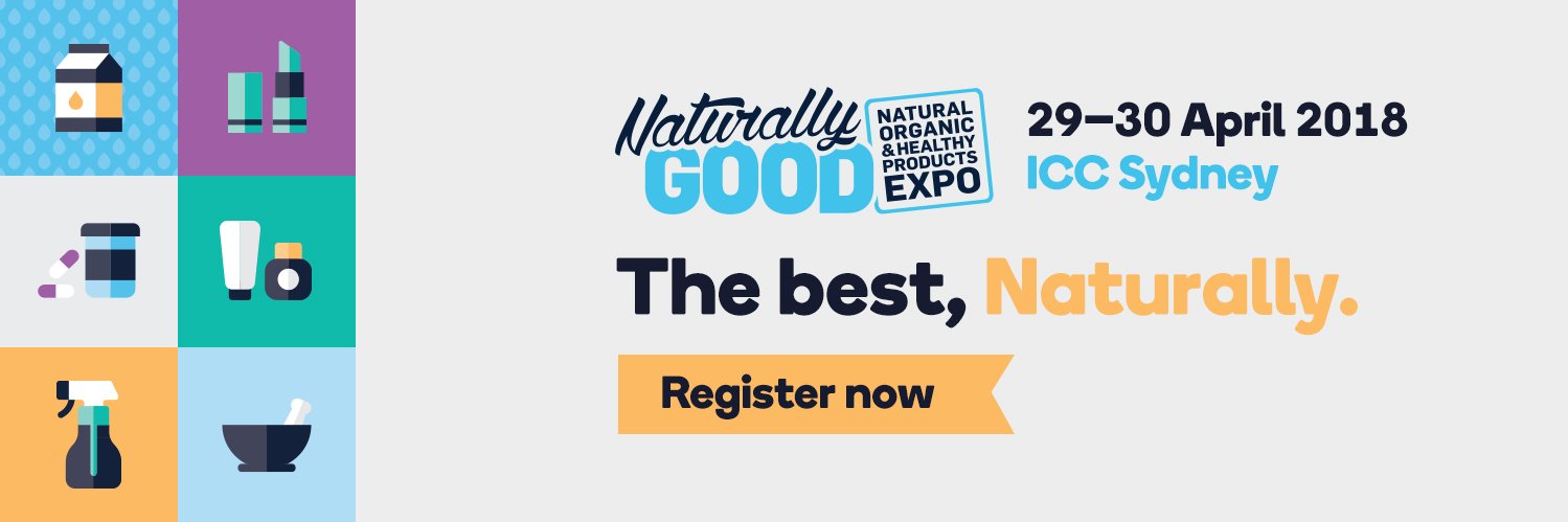 Naturally Good Expo banner