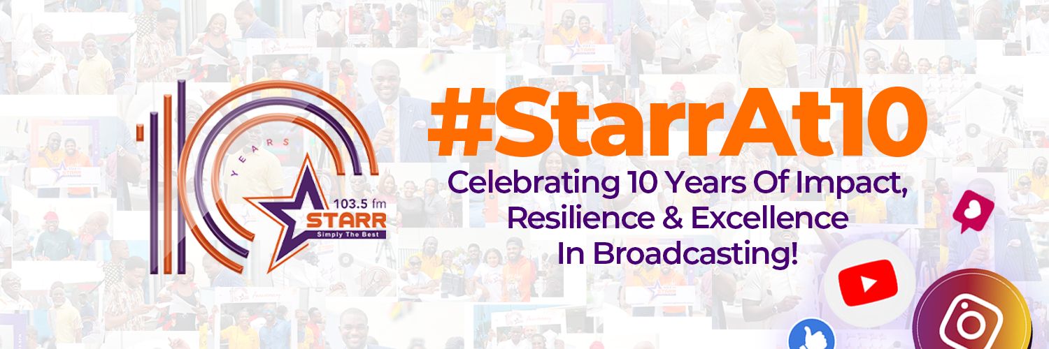 Starr 103.5 FM banner