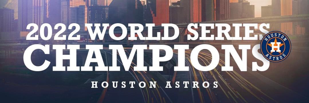 2x World Series Champs AstrosKyle banner