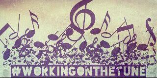 #Workingonthetune banner