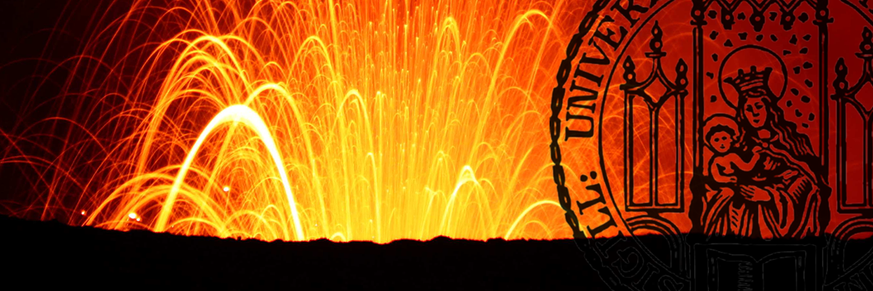 LMU Volcanology banner
