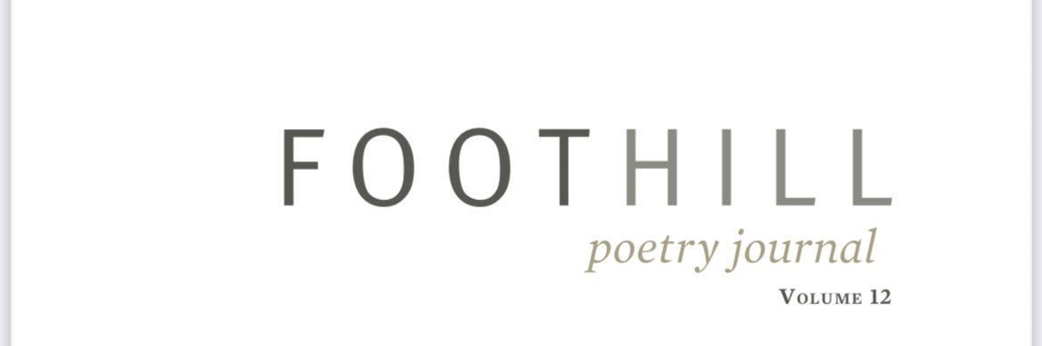 Foothill Poetry - subs OPEN! banner