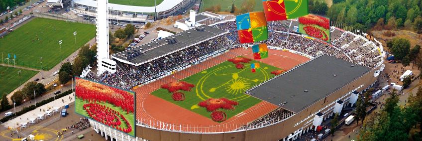 WorldGymnaestrada'15 banner