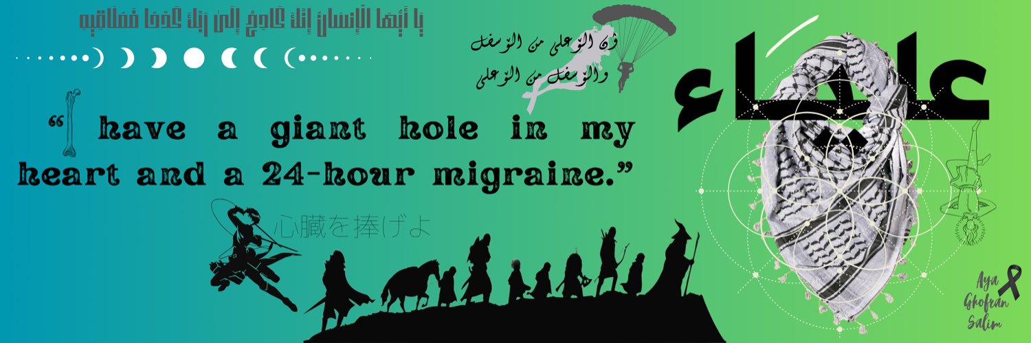 aliaakhaja's profile banner image