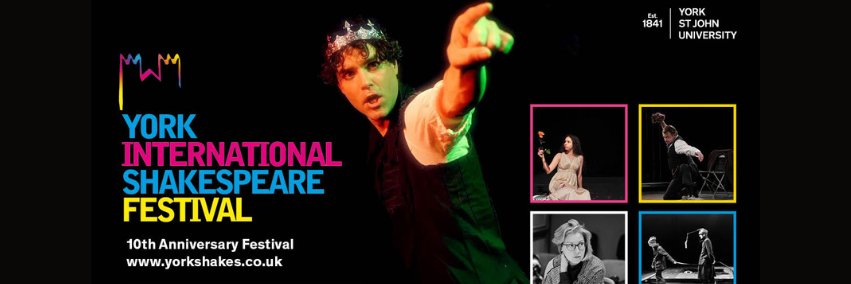 York International Shakespeare Festival banner