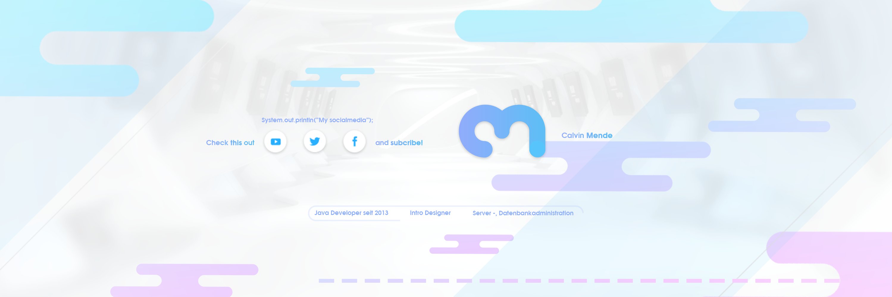Calvin Mende banner