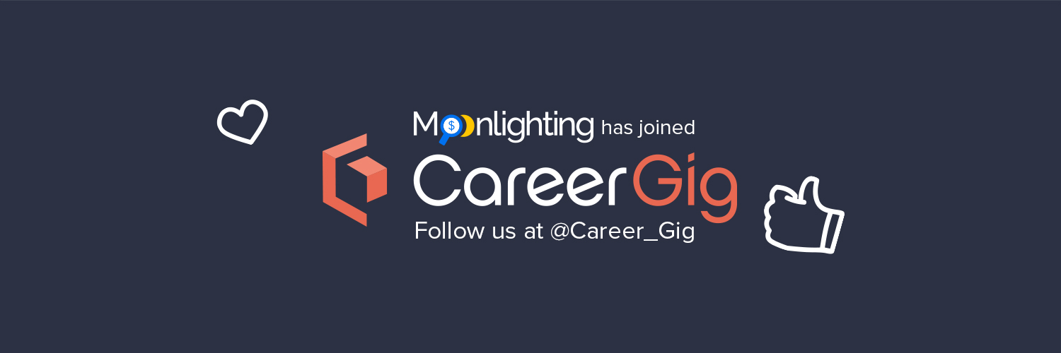 Moonlighting by CareerGig banner