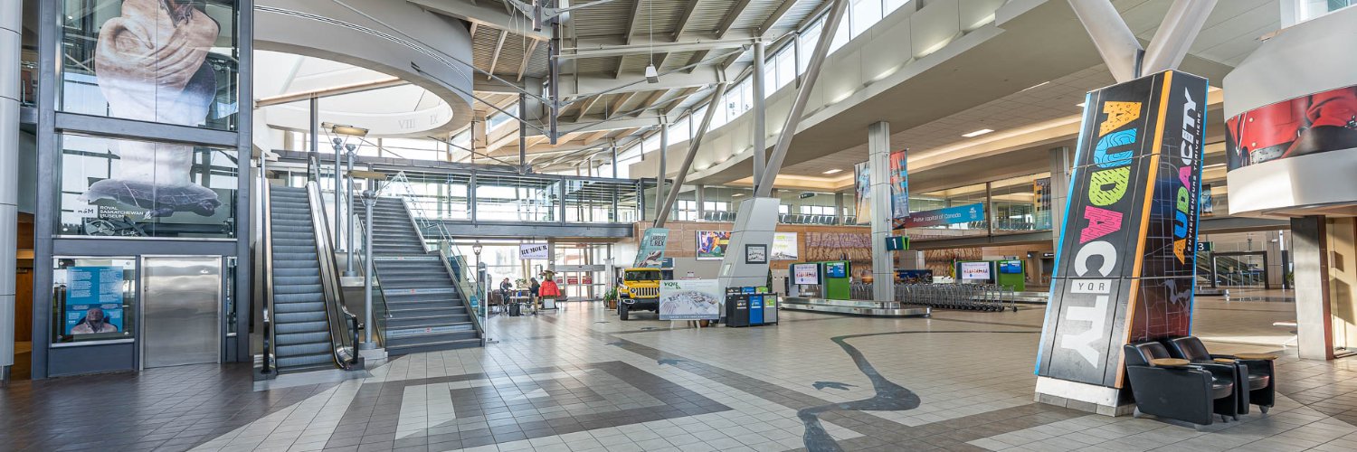 YQR - Regina International Airport banner