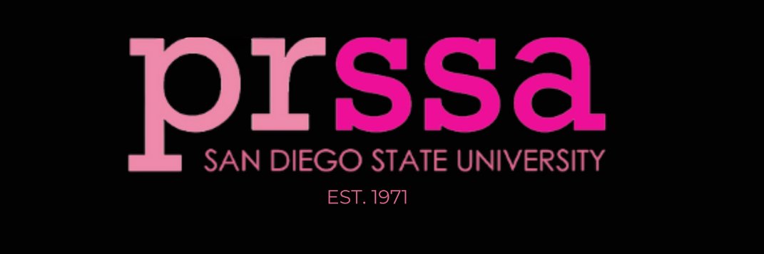 PRSSA SDSU banner