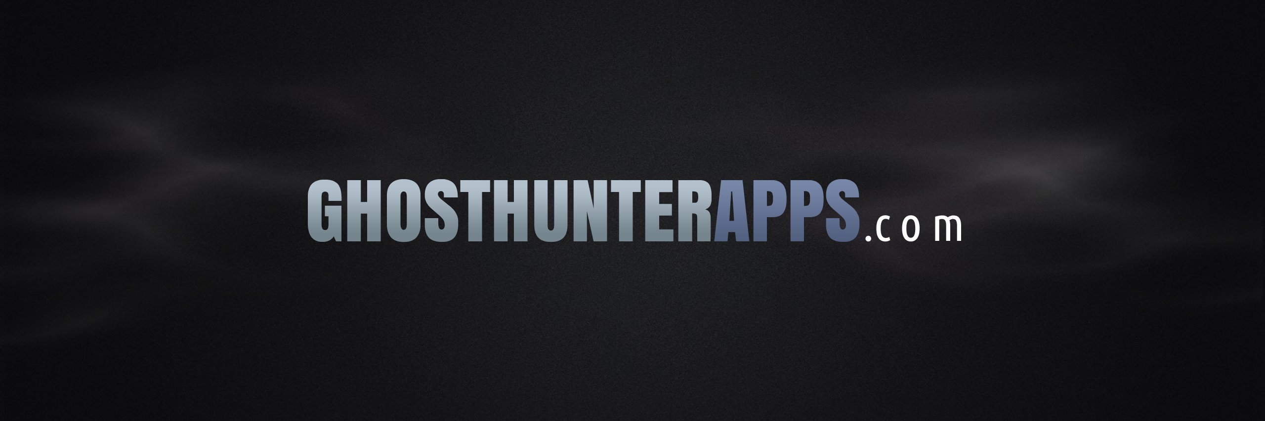 GhostHunterApps's profile banner image