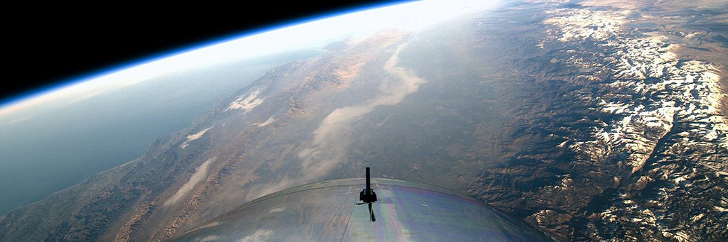 Virgin Galactic's banner
