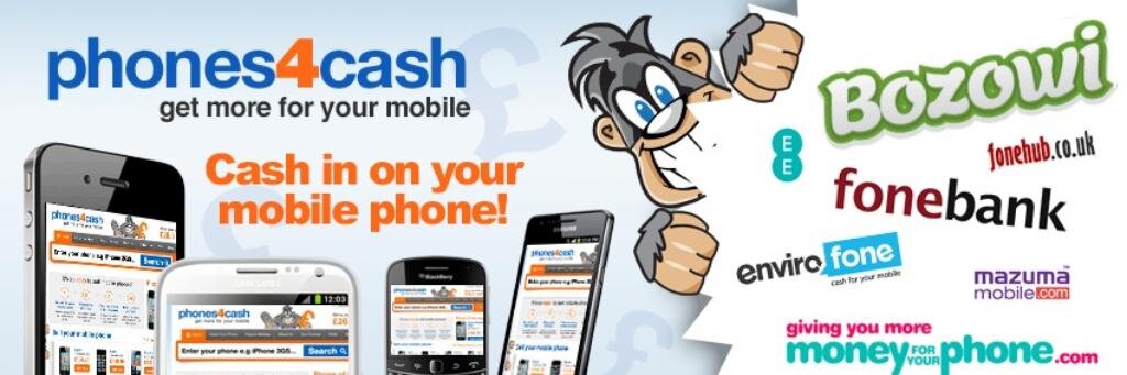 Phones4Cash banner