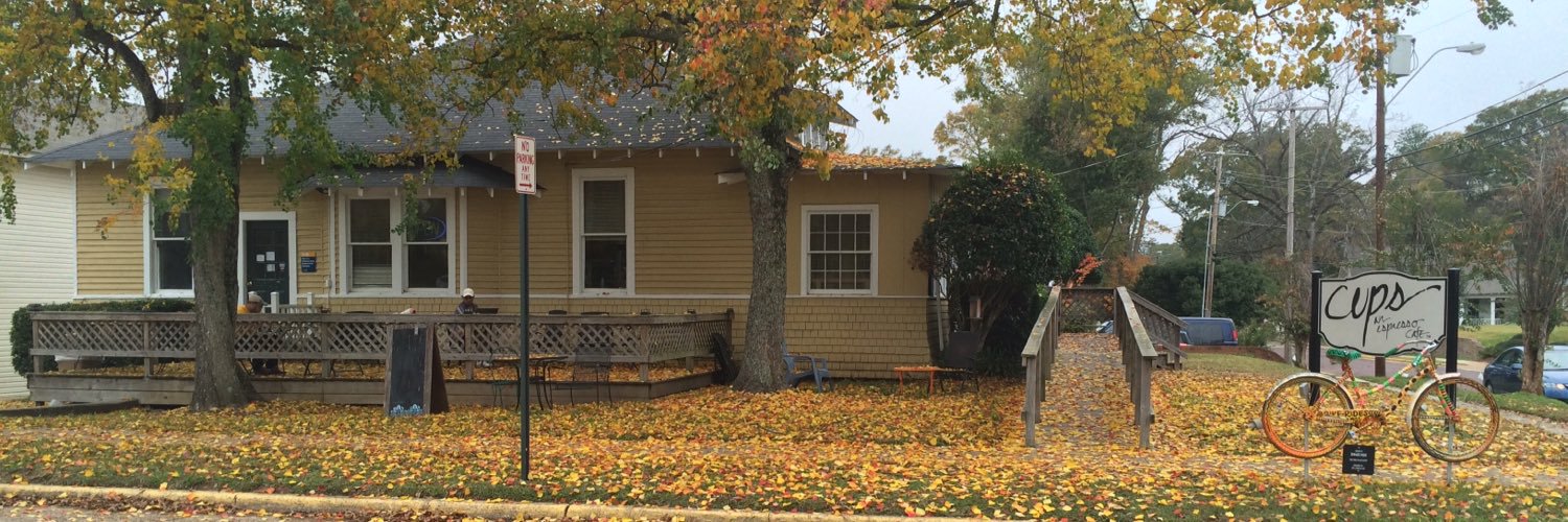 Cups in Clinton banner