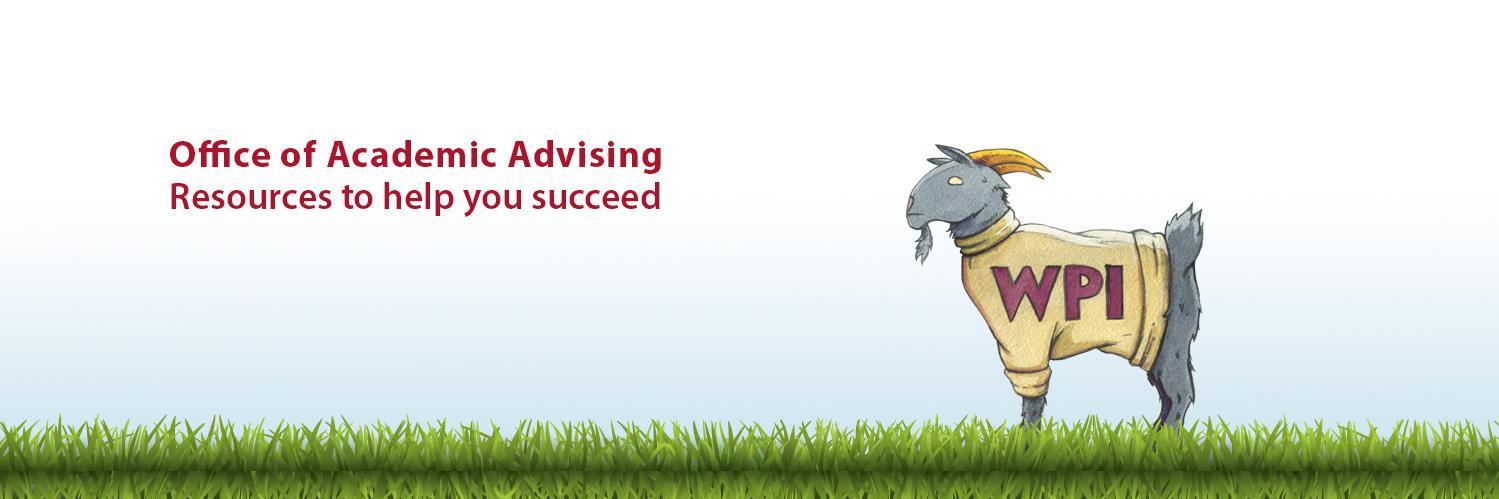 WPI Academic Advising banner