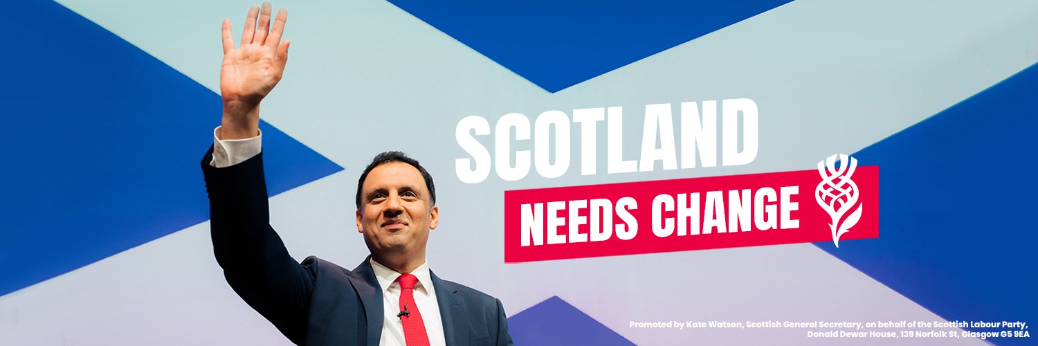 Scottish Labour banner