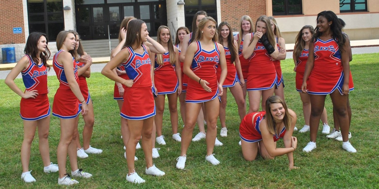 CV varsity cheer banner