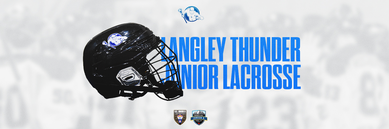 Langley Thunder Jr Lacrosse banner