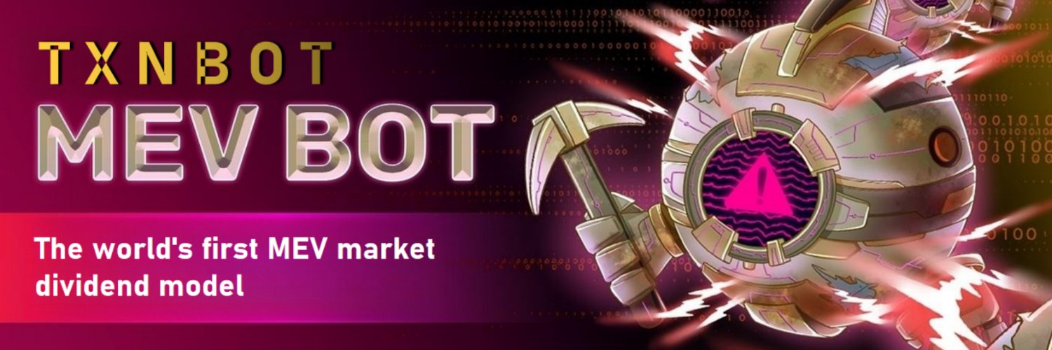 TXNBOT-Blockchain aggregation platform banner